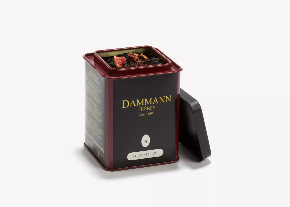 Dammann, "4 fruit rouges" szálas tea,100gr