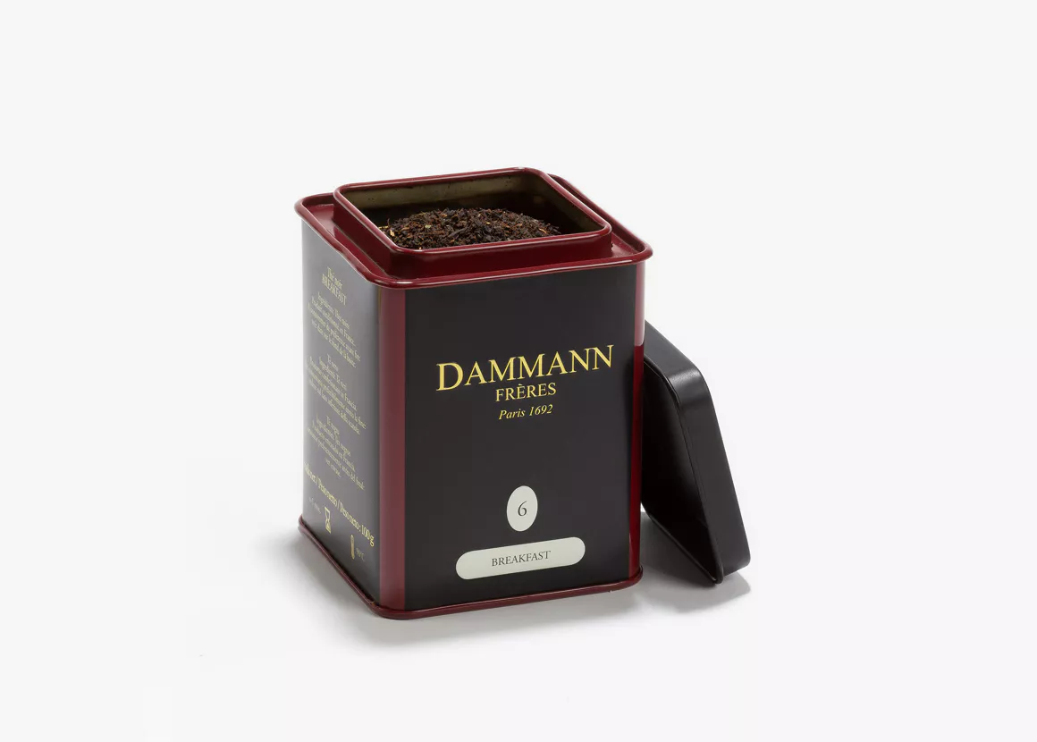 Dammann, "Breakfast" szálas fekete tea,100g